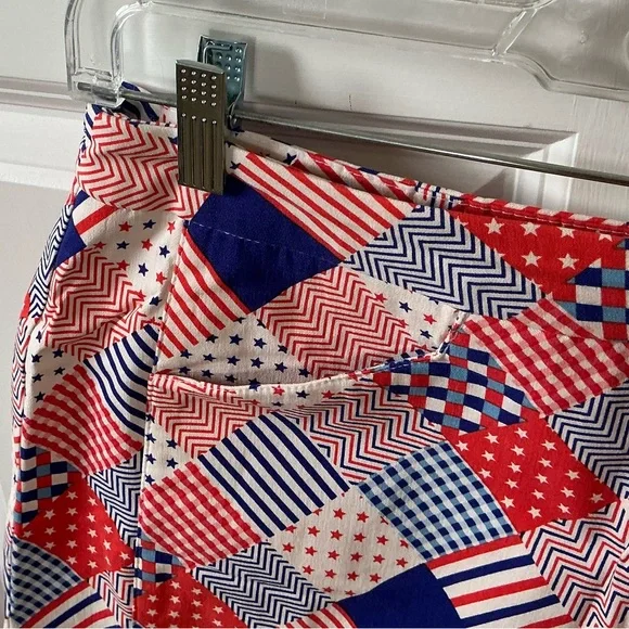 Kate Park Women's Patriotic Athletic Skort Skirt - Picture 3 of 12